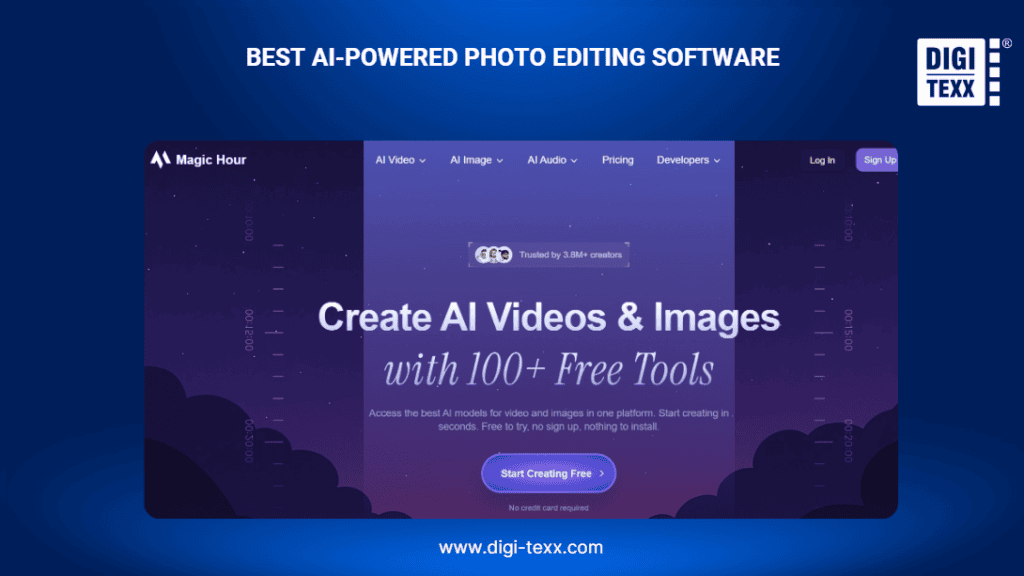 Magic Hour AI for prompt-based photo editing