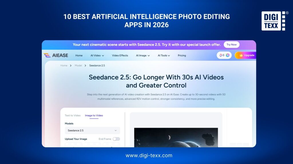 AI Ease free AI photo editing tools