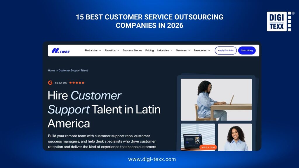 Top 15 Customer Service Outsourcing Companies In 2026: Pros & Cons 12 Near is a customer service outsourcing company