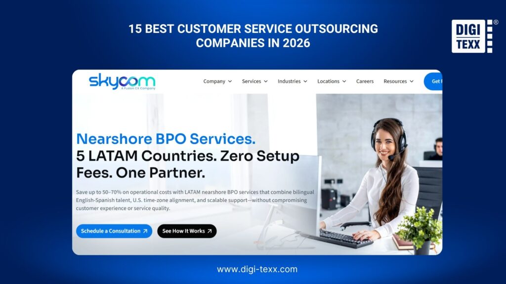 Top 15 Customer Service Outsourcing Companies In 2026: Pros & Cons 15 SkyCom is a customer service outsourcing company