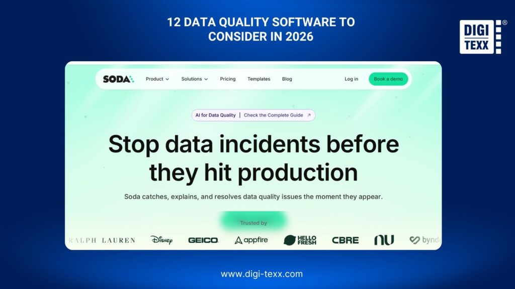 12 Best Data Quality Tools Worth Using In 2026 8 Soda is data quality software