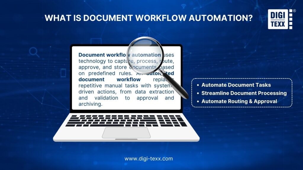 Document Workflow Automation: How It Works, Benefits & Use Cases 2 Document workflow automation explained
