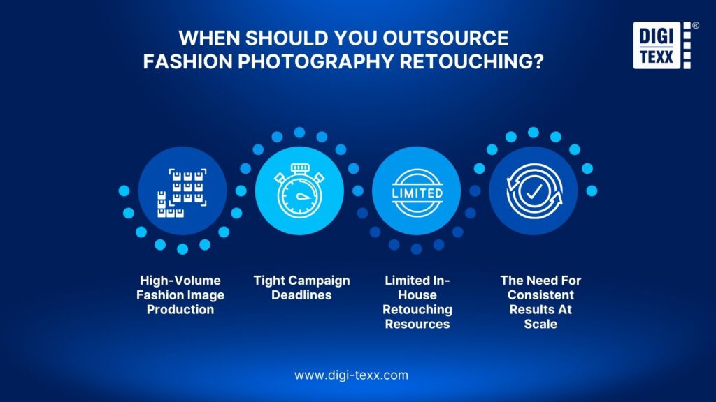 Fashion Photography Retouching: Techniques, Workflow & Cost 2026 7 Fashion photography retouching outsourcing considerations