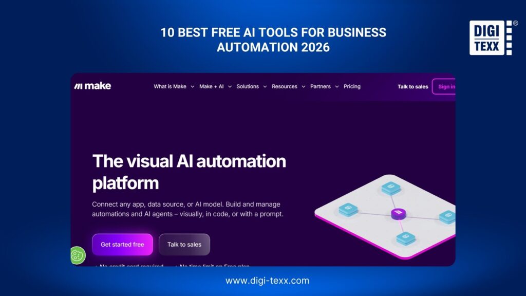 Make visual AI workflow automation for small businesses