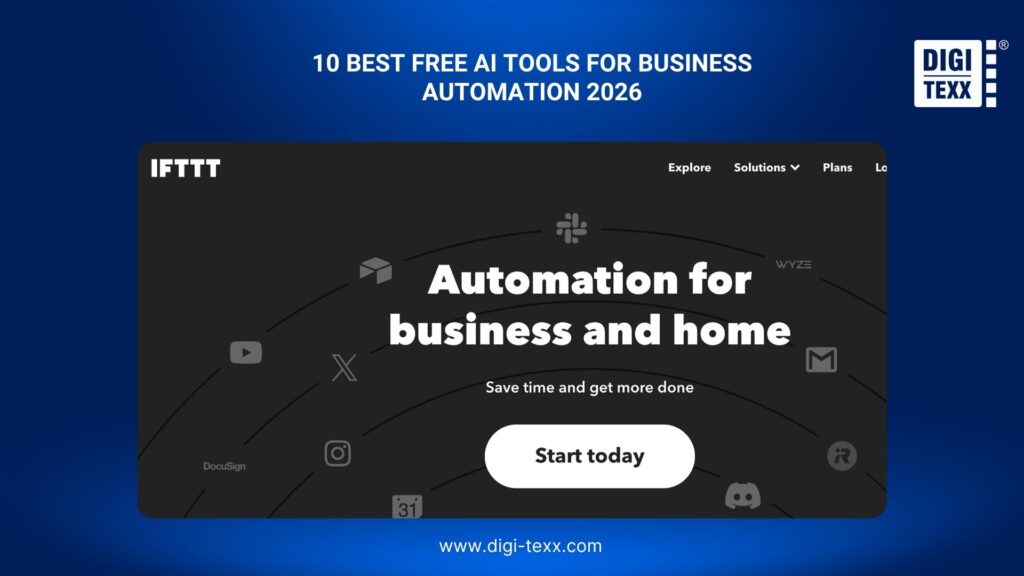 IFTTT simple business automation