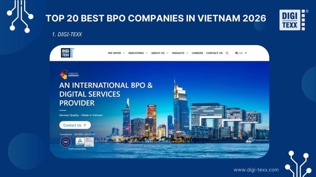 DIGI-TEXX is a BPO company in Vietnam