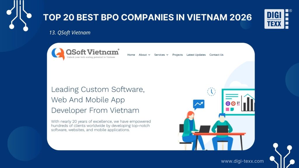 QSoft Vietnam is a BPO company in Vietnam