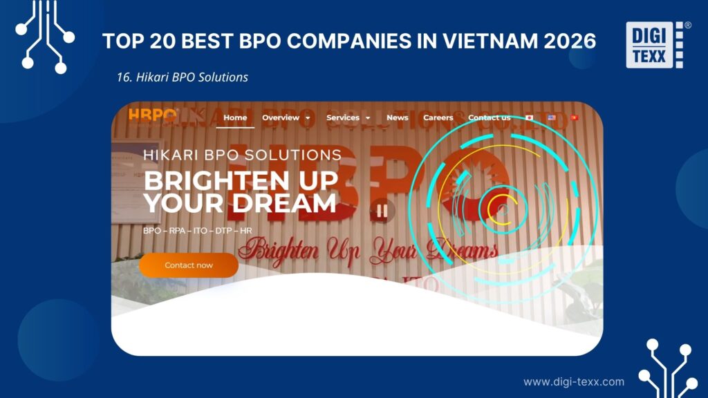 Hikari BPO Solutions is among the top BPO companies in Vietnam