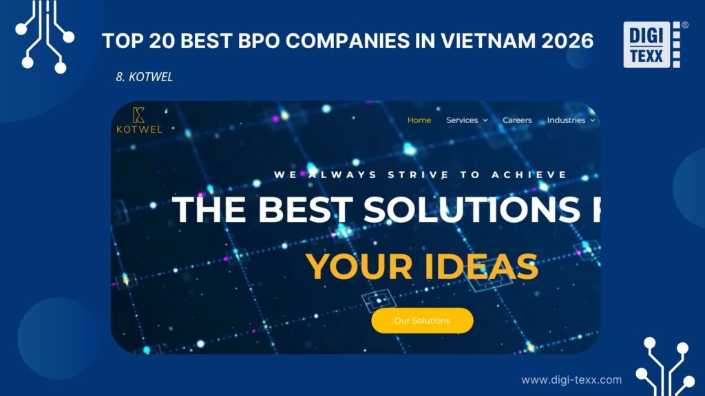KOTWEL is a BPO company in Vietnam