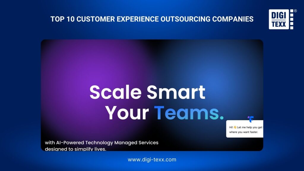FlairsTech website banner promoting team scaling through AI-powered technology managed services