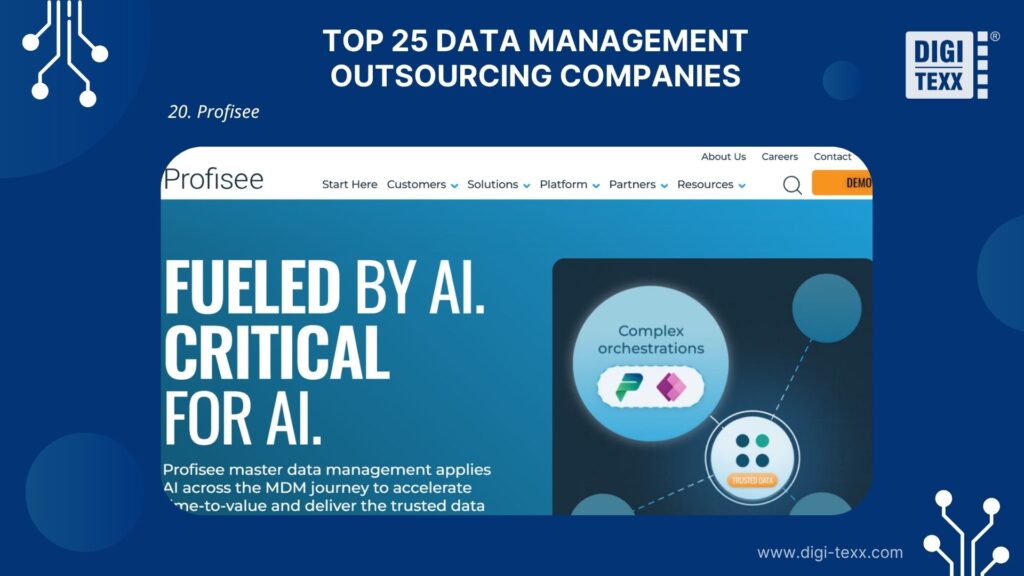 Profisee is a data management outsourcing company