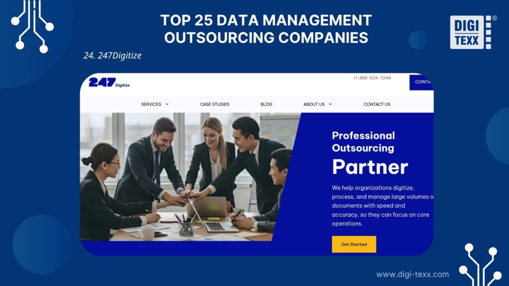 247Digitize is a data management outsourcing company