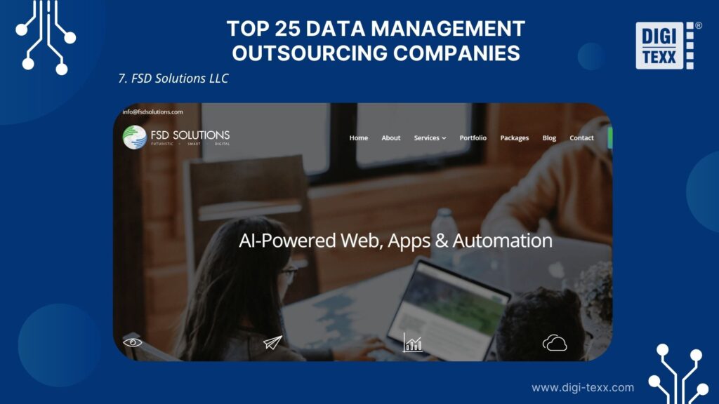 FSD Solutions is a data management outsourcing company